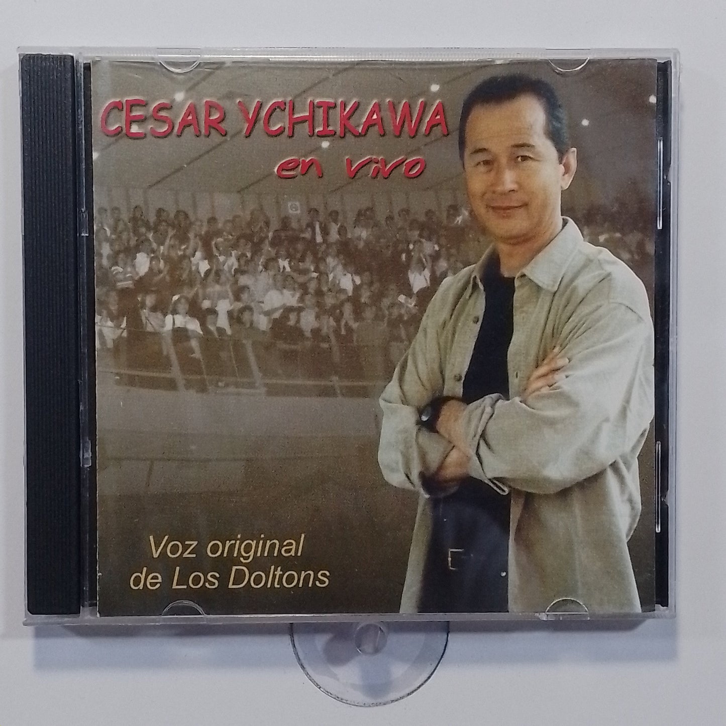 cd Cesar Ychikawa En Vivo made peru 2000 latin rock