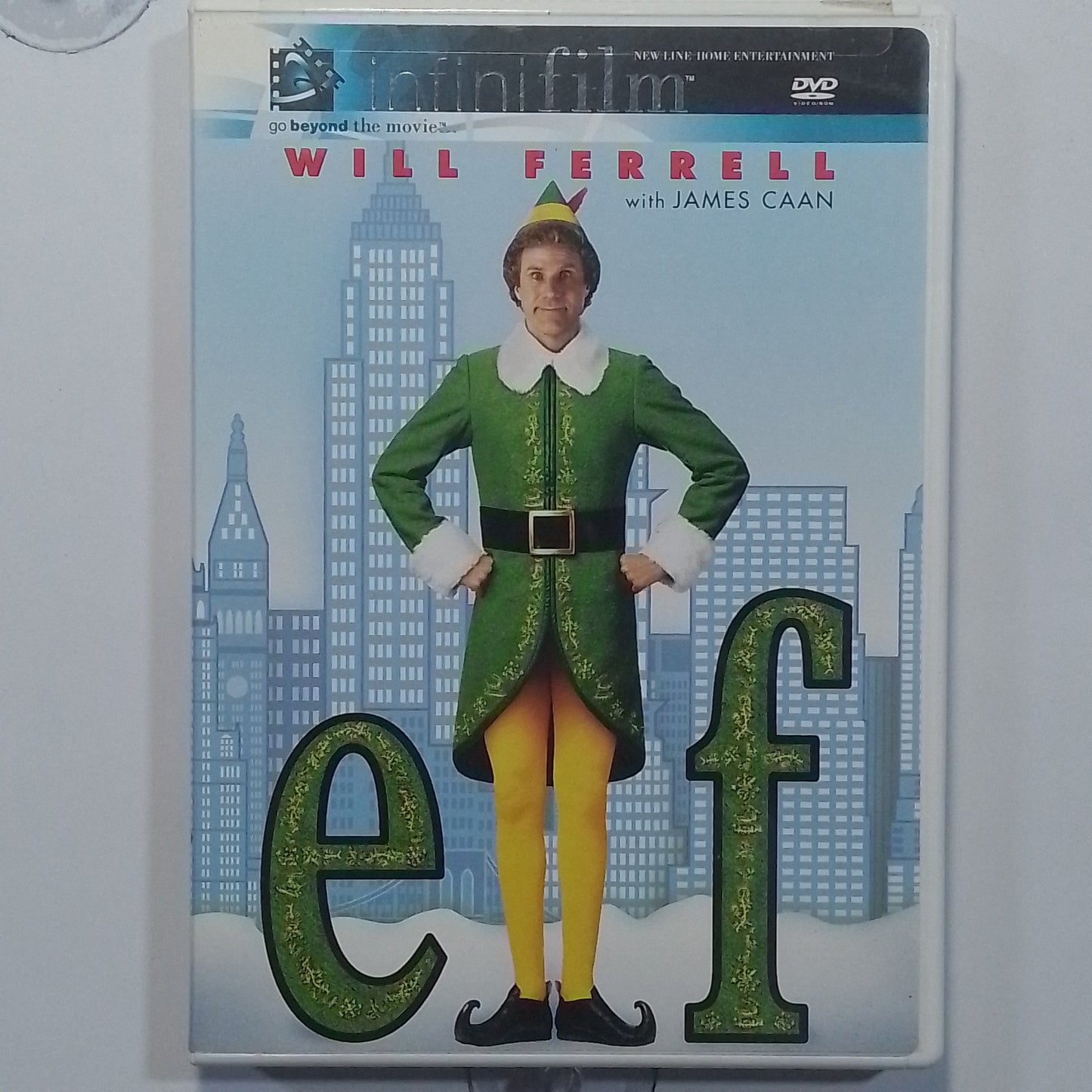 x2 dvd Elf Infinifilm Edition made usa 2006 comedia