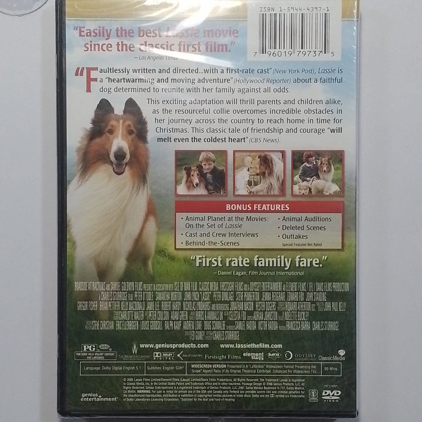 dvd Lassie DVD 2005 made usa 2005 sellado Family