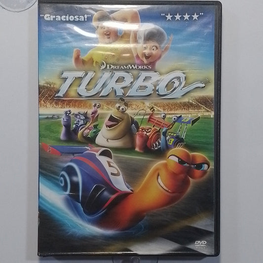 dvd Turbo DreamWorks made chile 2018 familiar