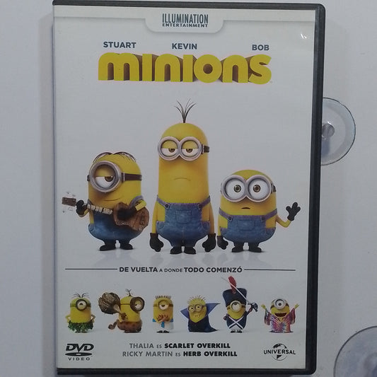 dvd minios made argentina 2015 animacion