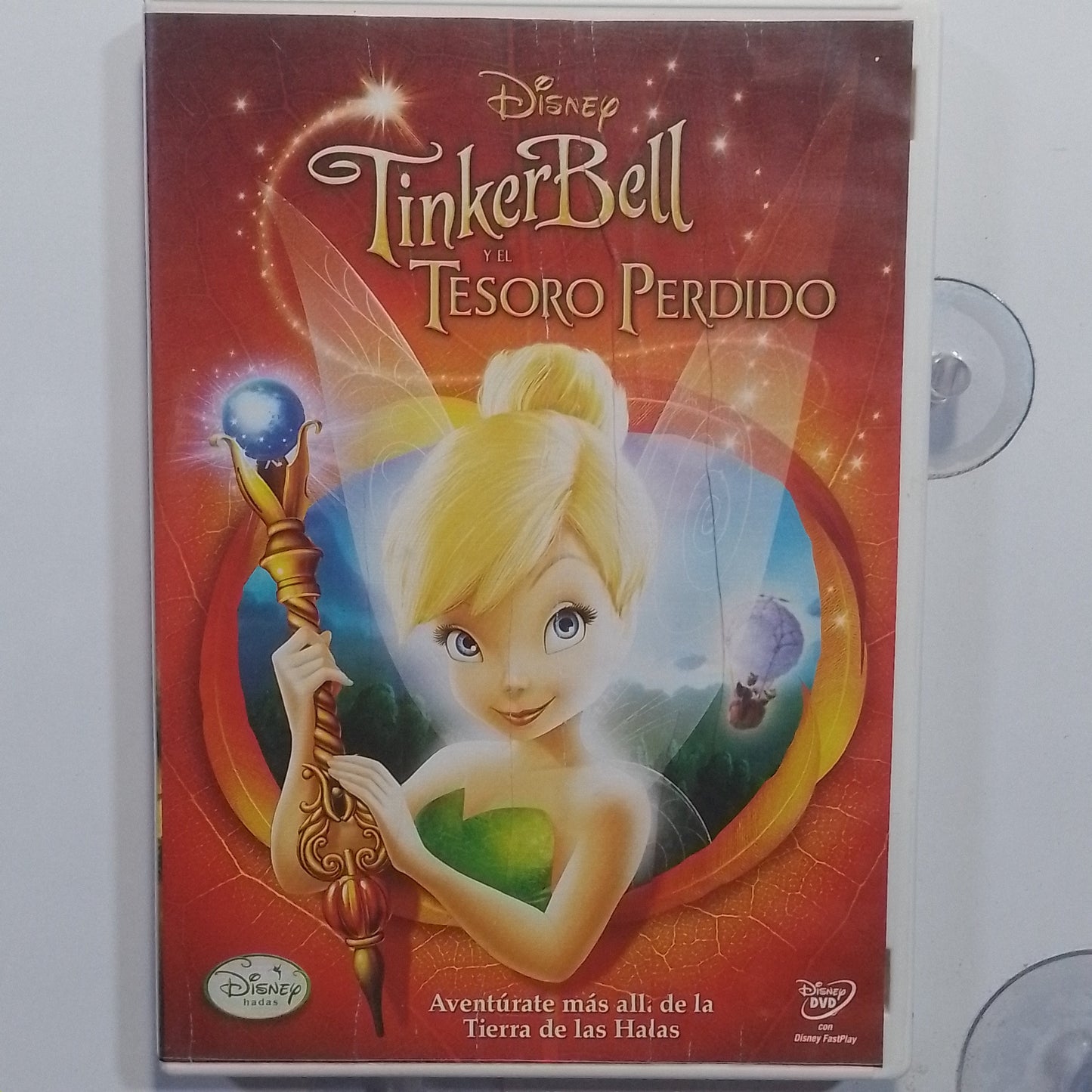 dvd Tinker Bell y El Tesoro Perdido made usa 2009 animacion