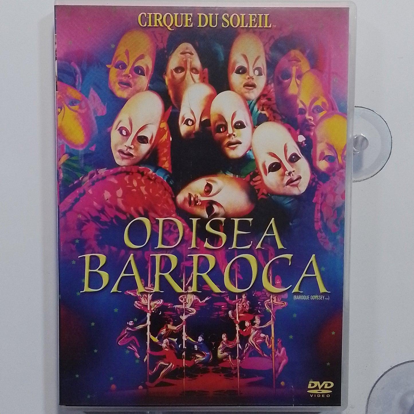 dvd cirque du soleil odisea barroca made argentina 2008 musical
