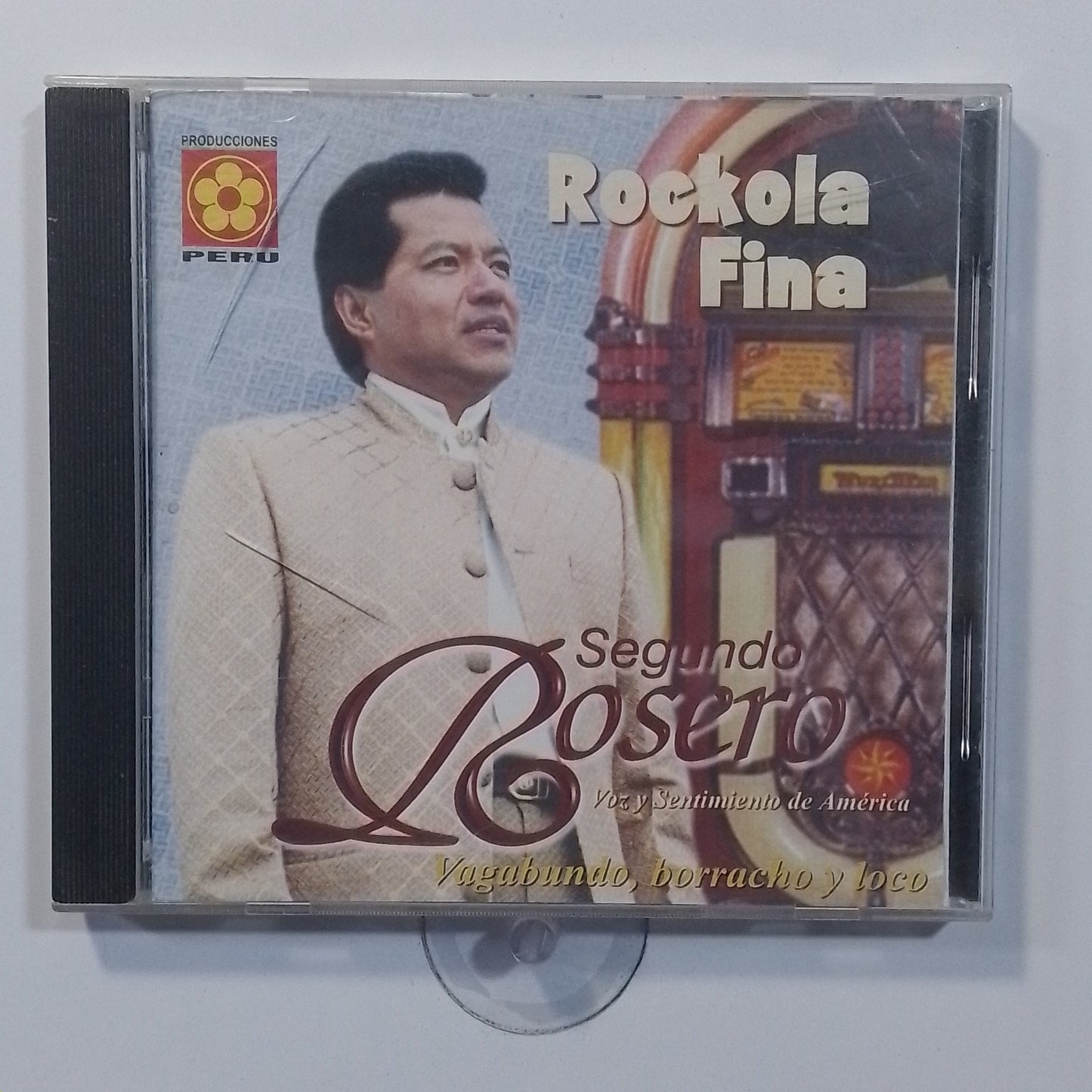 cd Segundo Rosero Rockola Fina made peru 2000 latin bolero