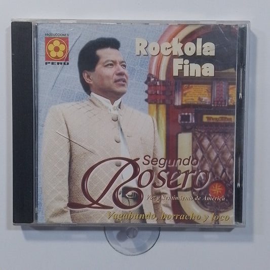 cd Segundo Rosero Rockola Fina made peru 2000 latin bolero