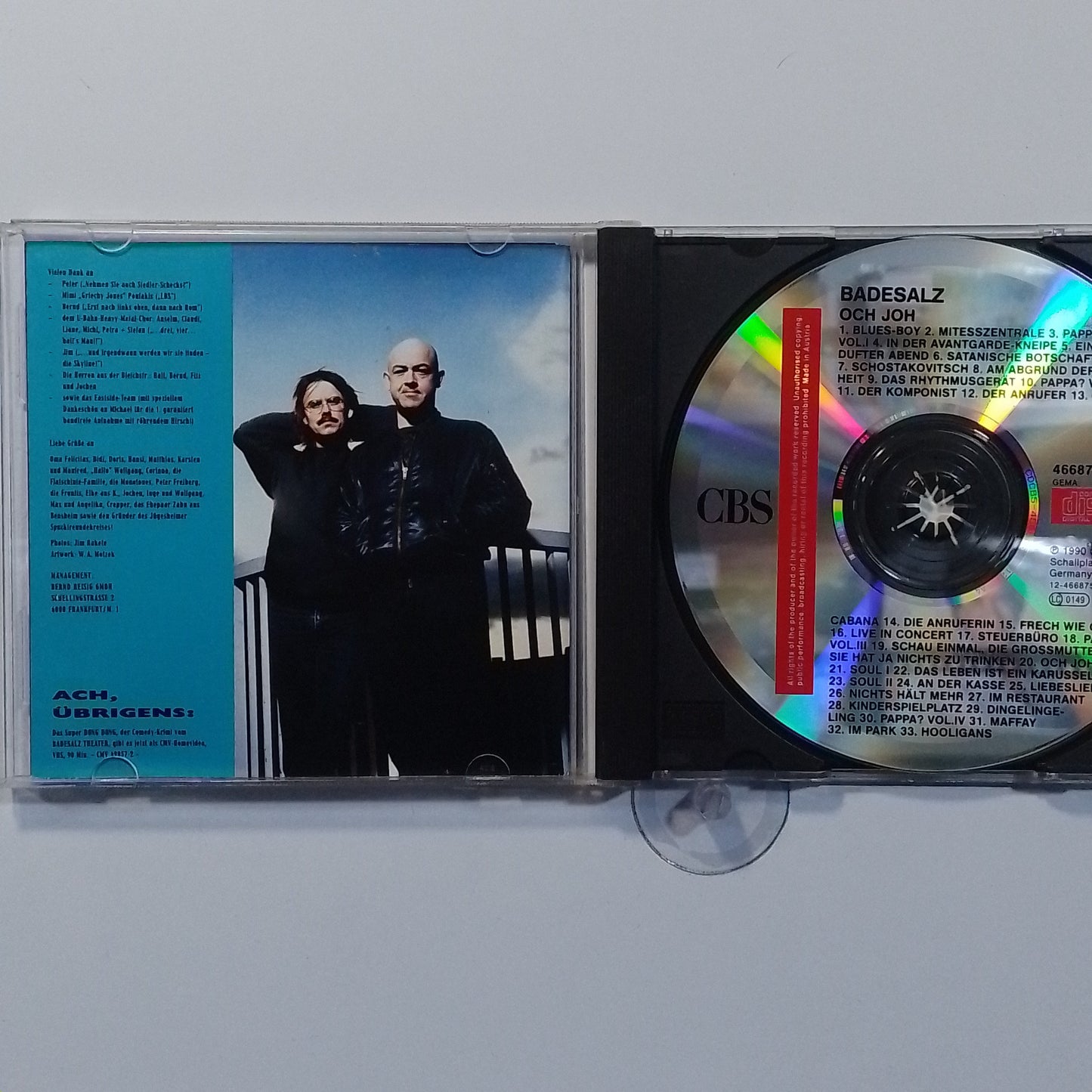 cd Badesalz Och Joh made alemania 1991 pop