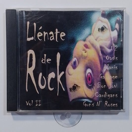 cd llenate de rock vol 2 u2 oasis alanis guns n roses bon jovi varios made peru 1999 pop rock