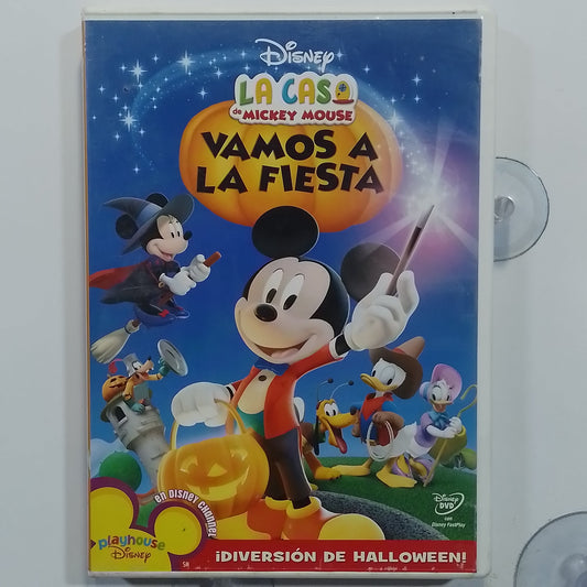 dvd La Casa de Mickey Mouse Vamos a la Fiesta made mexico infantil