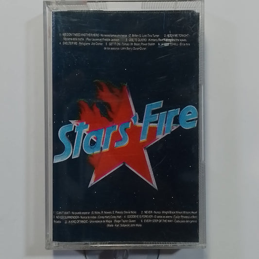 cassette stars fire queen duran duran stevie nicks varios made peru 1986 rock