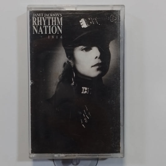 cassette Janet Jackson Rhythm Nation 1814 made peru 1989 Electronic Funk