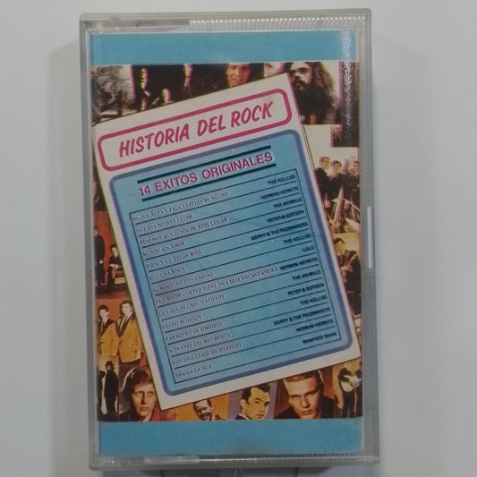 cassette historia del rock the hollies herman hermits the animals peter gordon varios made peru 1984 rock