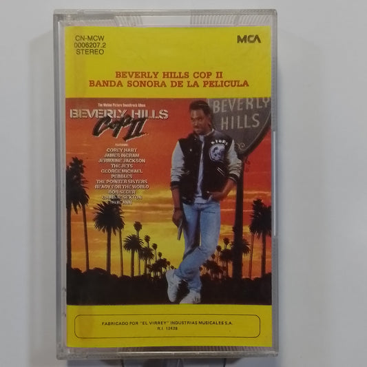 cassette Beverly Hills Cop II Bob Seger George Michael The Jets varios made peru 1987 soundtrack