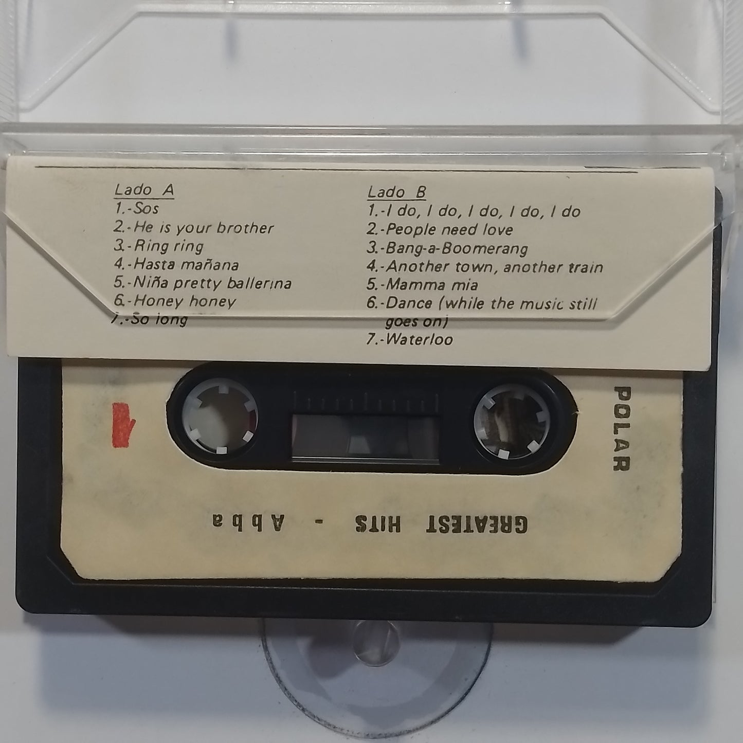 cassette ABBA Greatest Hits made peru 1986 pop