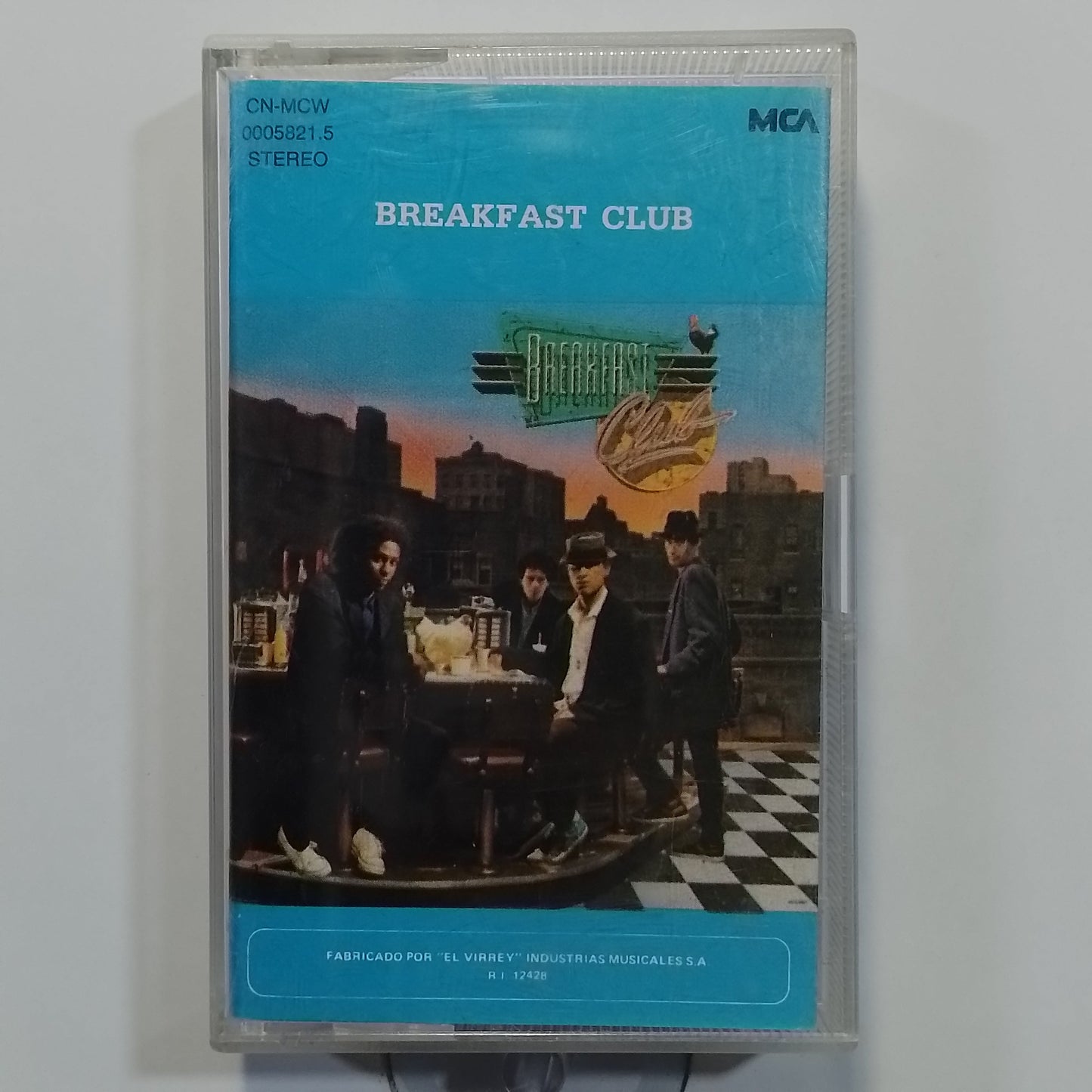 cassette Breakfast Club Breakfast Club made peru 1987 rock