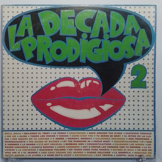lp La Decada Prodigiosa II beatles & rolling dolce vita varios made peru 1986 rock