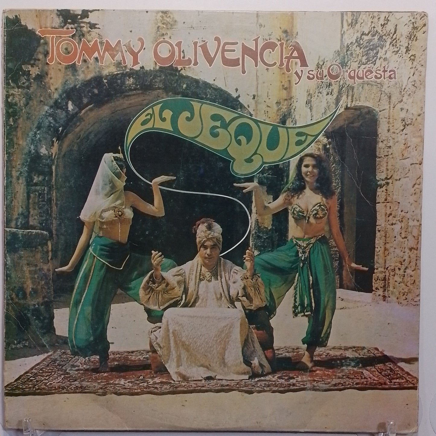lp Tommy Olivencia Y Su Orquesta El Jeque made peru 1989 latin salsa