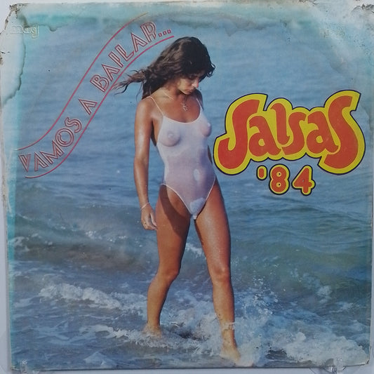 lp Vamos A Bailar Salsas 84 ruben blades Johnny Rodriguez Conjunto Clasico varios made peru 1980 salsa