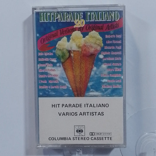 cassette hit parade italiano umberto tozzi sandro giacobbe raffaella carra varios made peru 1979 italo pp