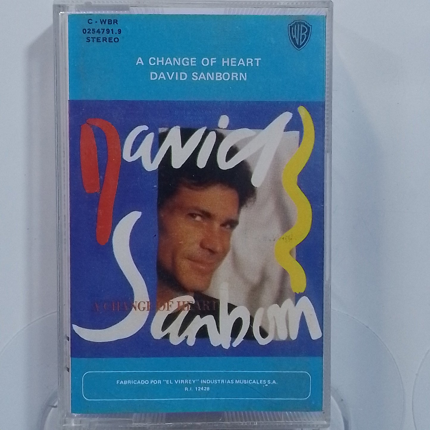 cassette David Sanborn A Change Of Heart made peru 1987 jazz rock