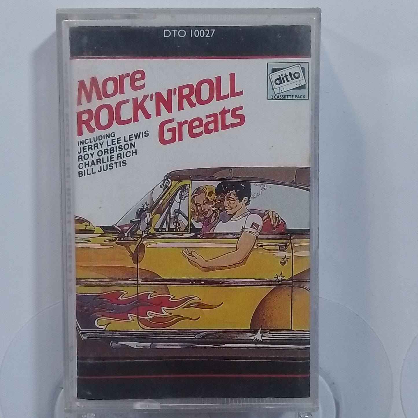 cassette More Rock N Roll Greats Jerry Lee Lewis Johnny Cash Carl Perkins varios made alemania 1980 rock
