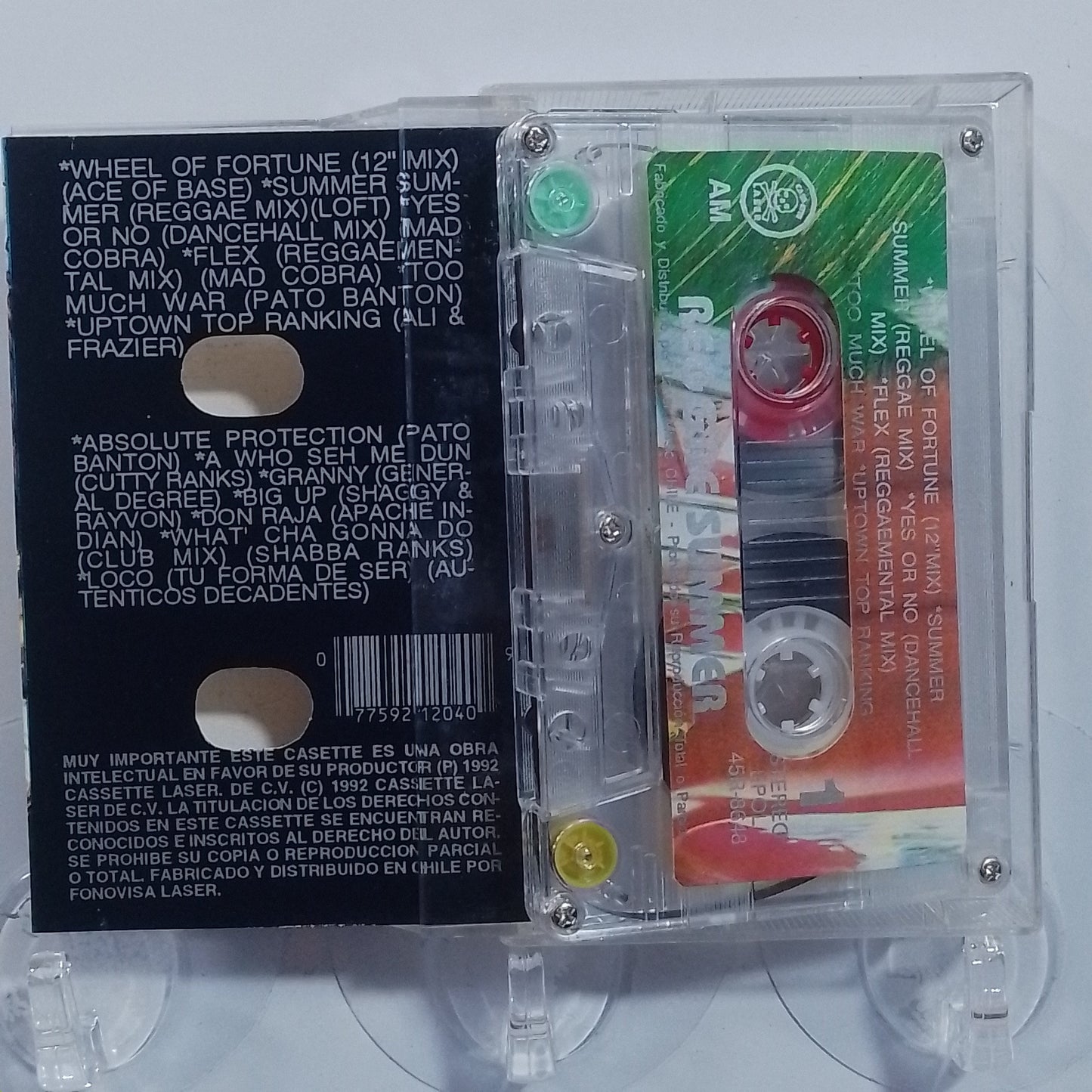 cassette reggae summer ace of base loft pato banton varios made chile 1997 pop techno