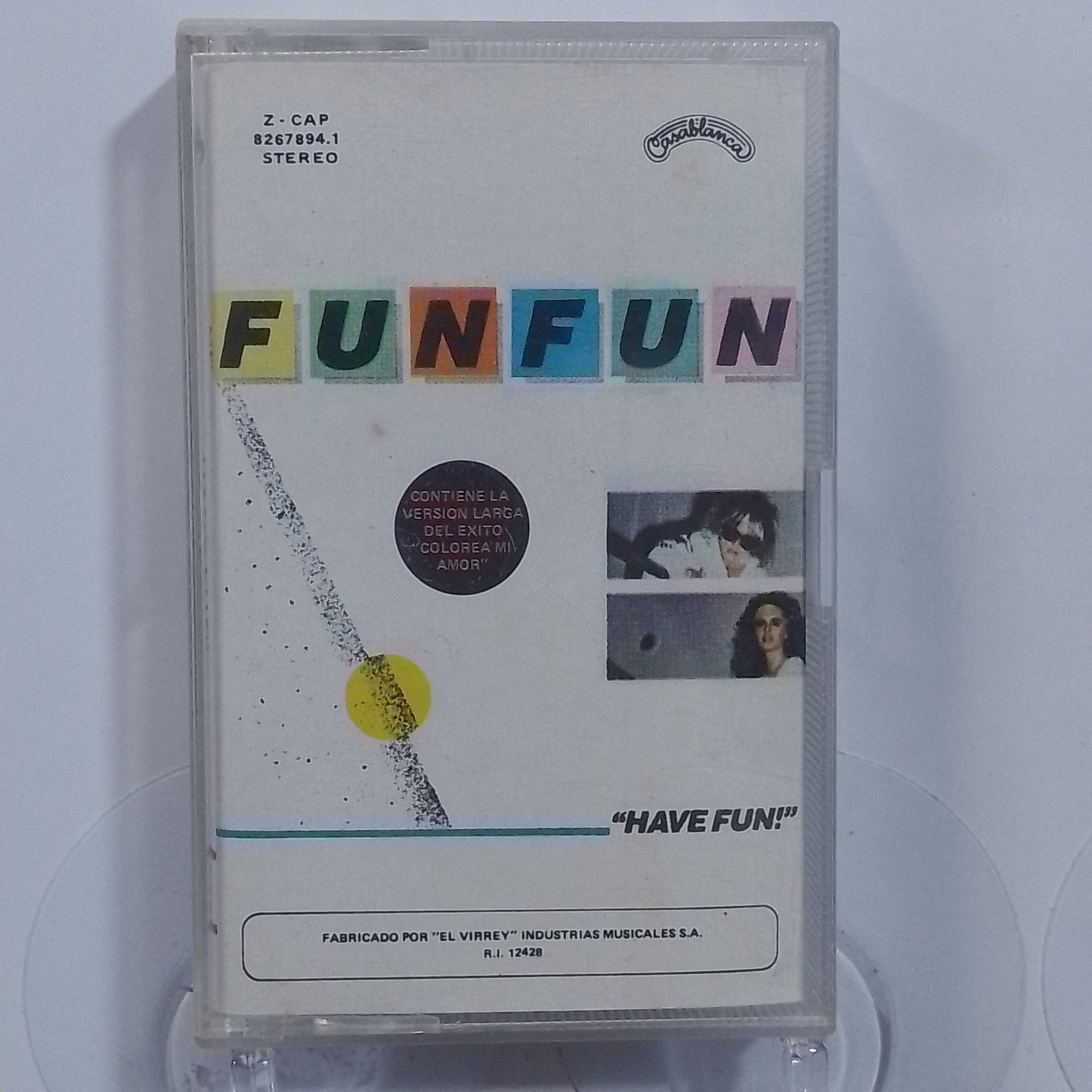 cassette Fun Fun Have Fun made peru 1986 Electronic disco