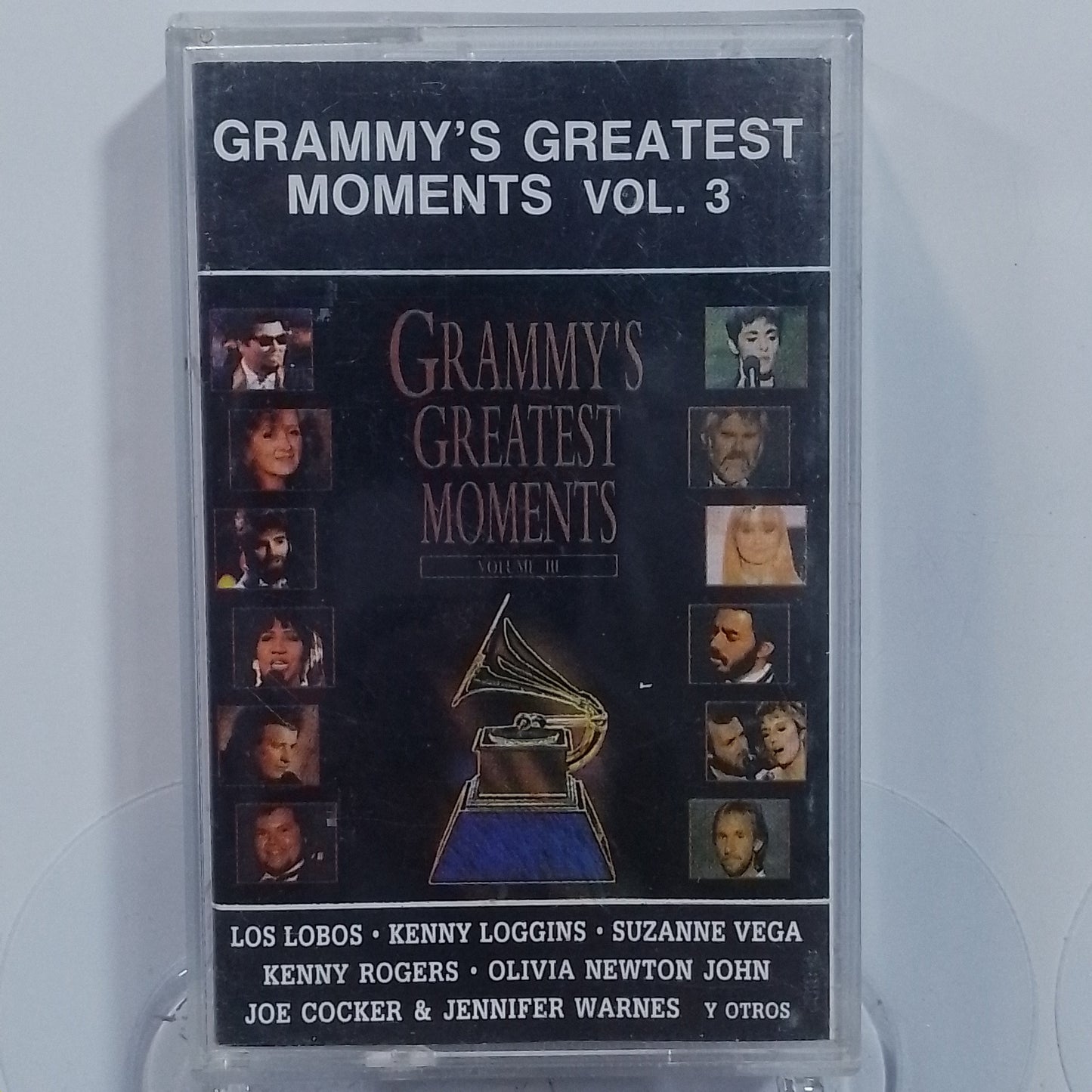 cassette Grammy's Greatest Moments vol 3 los lobos joe cocker kenny loggins varios made peru 1994 pop