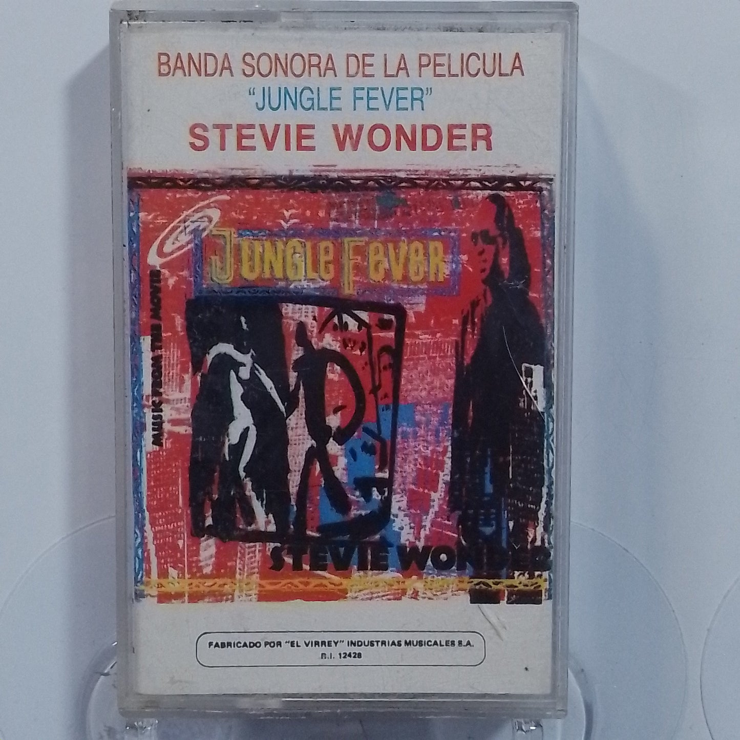 cassette Stevie Wonder Music From The Movie Jungle Fever made peru 1991 Soul Funk