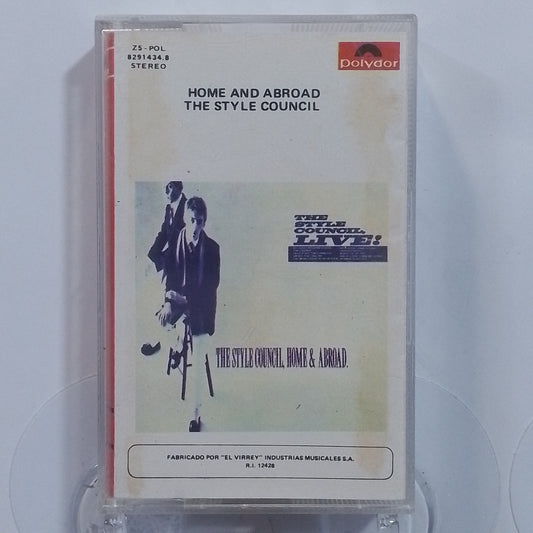 cassette The Style Council Home And Abroad made peru 1986 rock