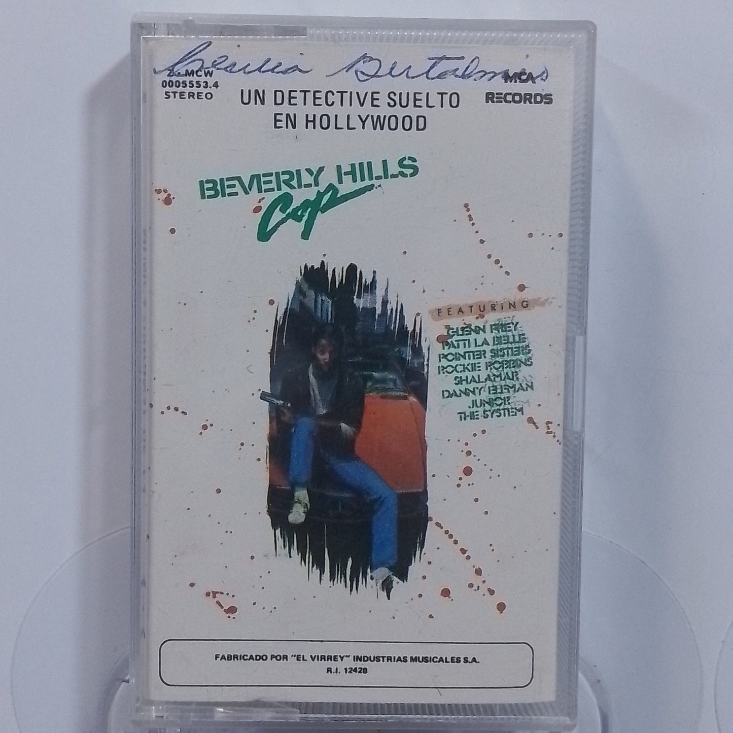 cassette Beverly Hills Cop Patti LaBelle Shalamar Junior varios made peru 1984 soundtrack