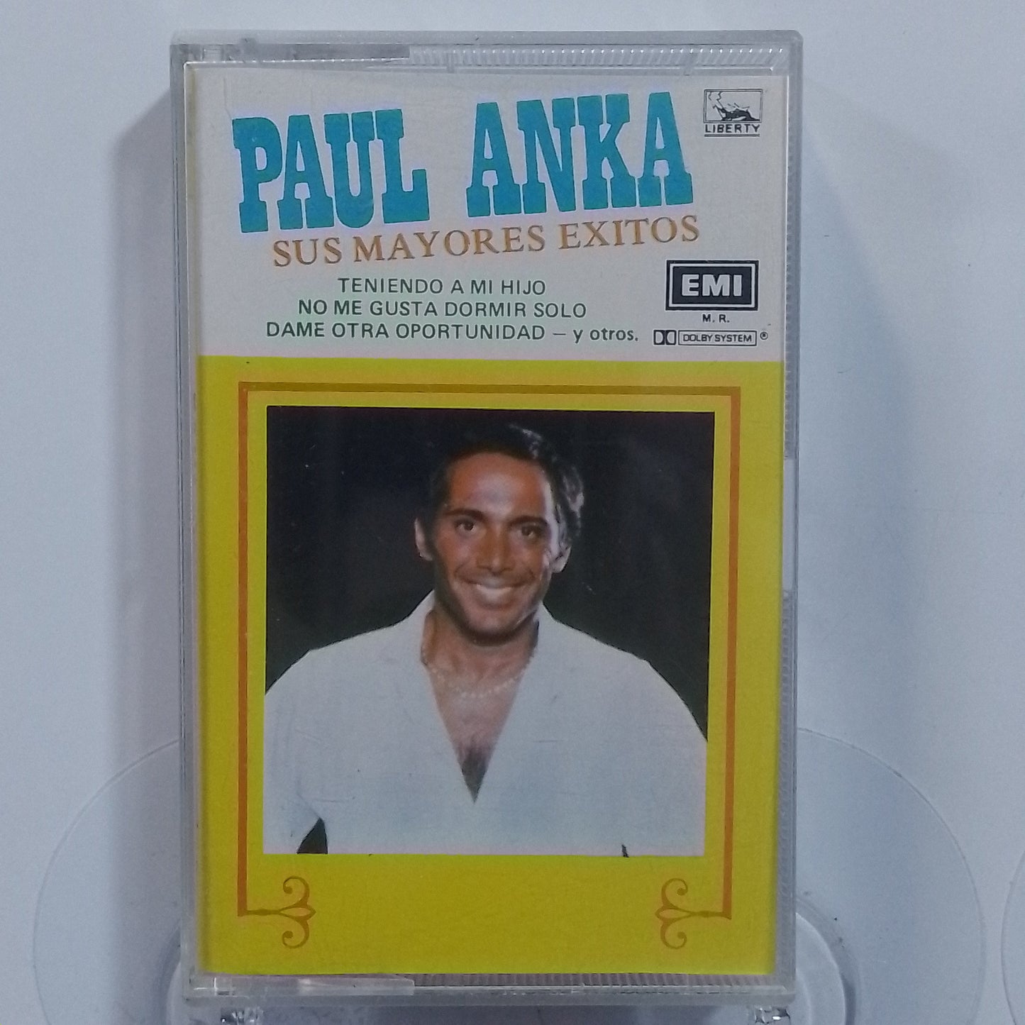 cassette paul anka sus mayores exitos made peru 1980 pop