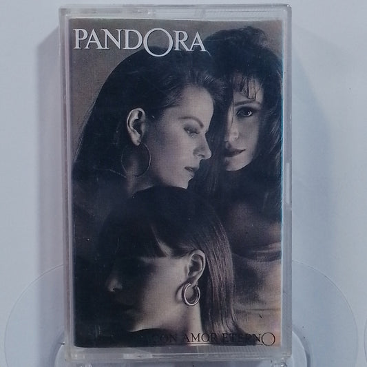 cassette Pandora Con Amor Eterno made peru 1991 latin pop