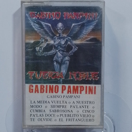 cassette Gabino Pampini Fuerza Noble made peru 1987 salsa