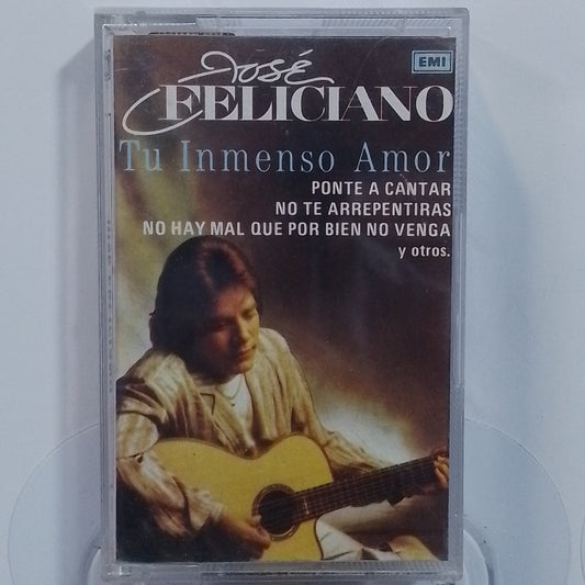 cassette Jose Feliciano Tu Inmenso Amor made peru 1987 latin pop