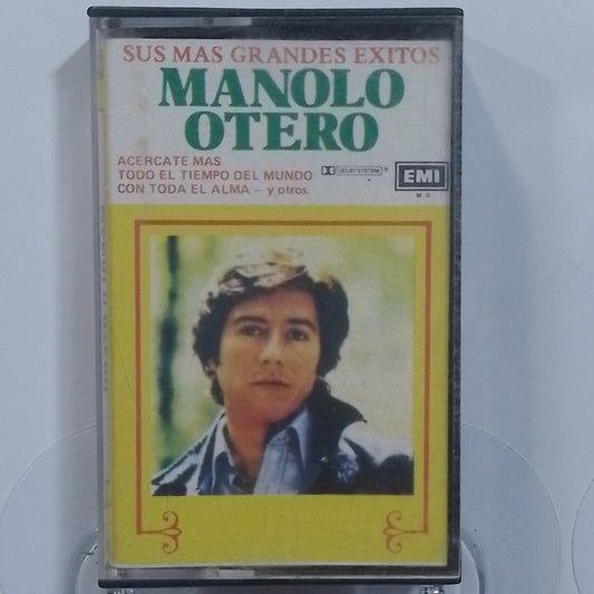 cassette Manolo Otero sus Mas Grandes Exitos made peru 1984 pop balada
