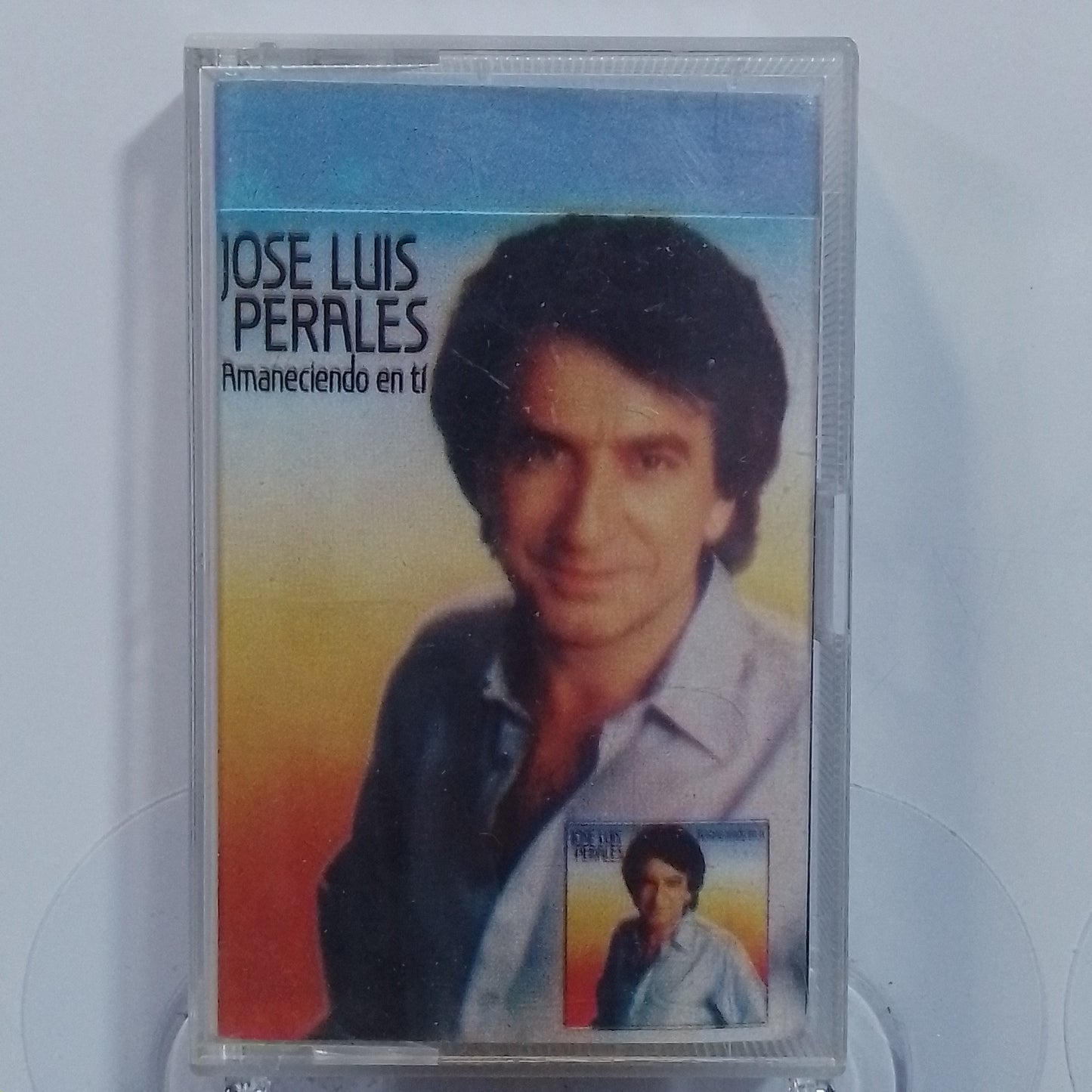 cassette Jose Luis Perales Amaneciendo En Ti made peru 1984 latin pop