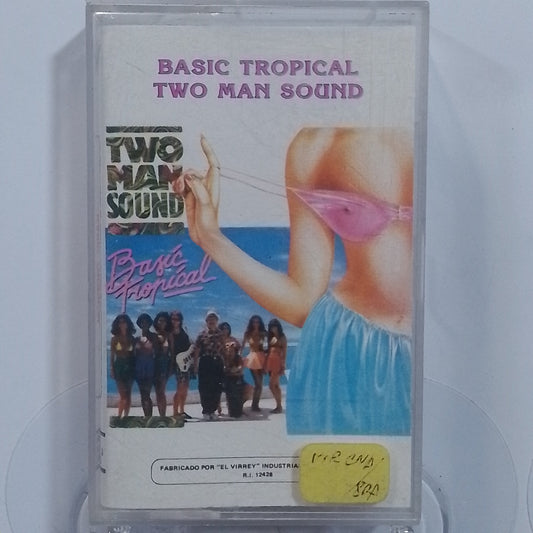 cassette Two Man Sound Basic Tropical made peru 1990 Latin Disco