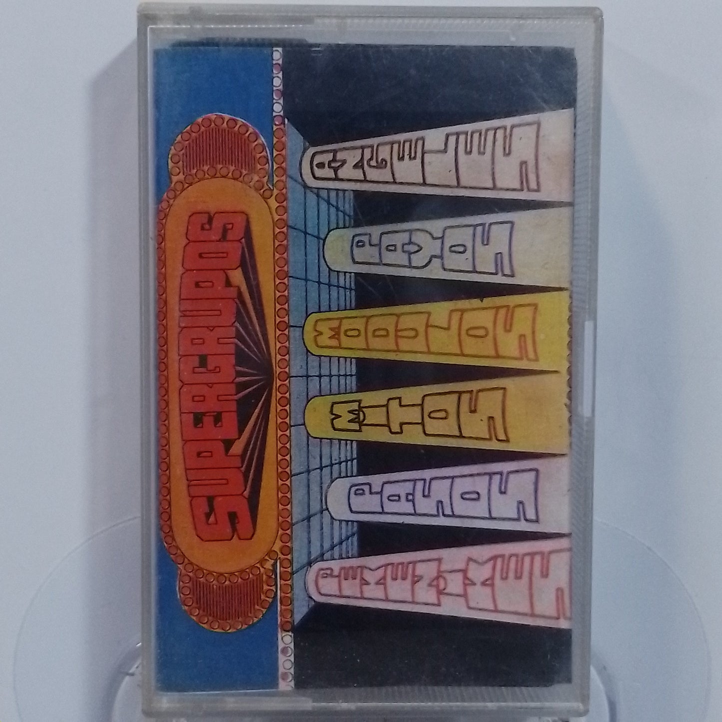 cassette supergrupos los modulos los pasos los angeles varios made peru 1980 latin pop