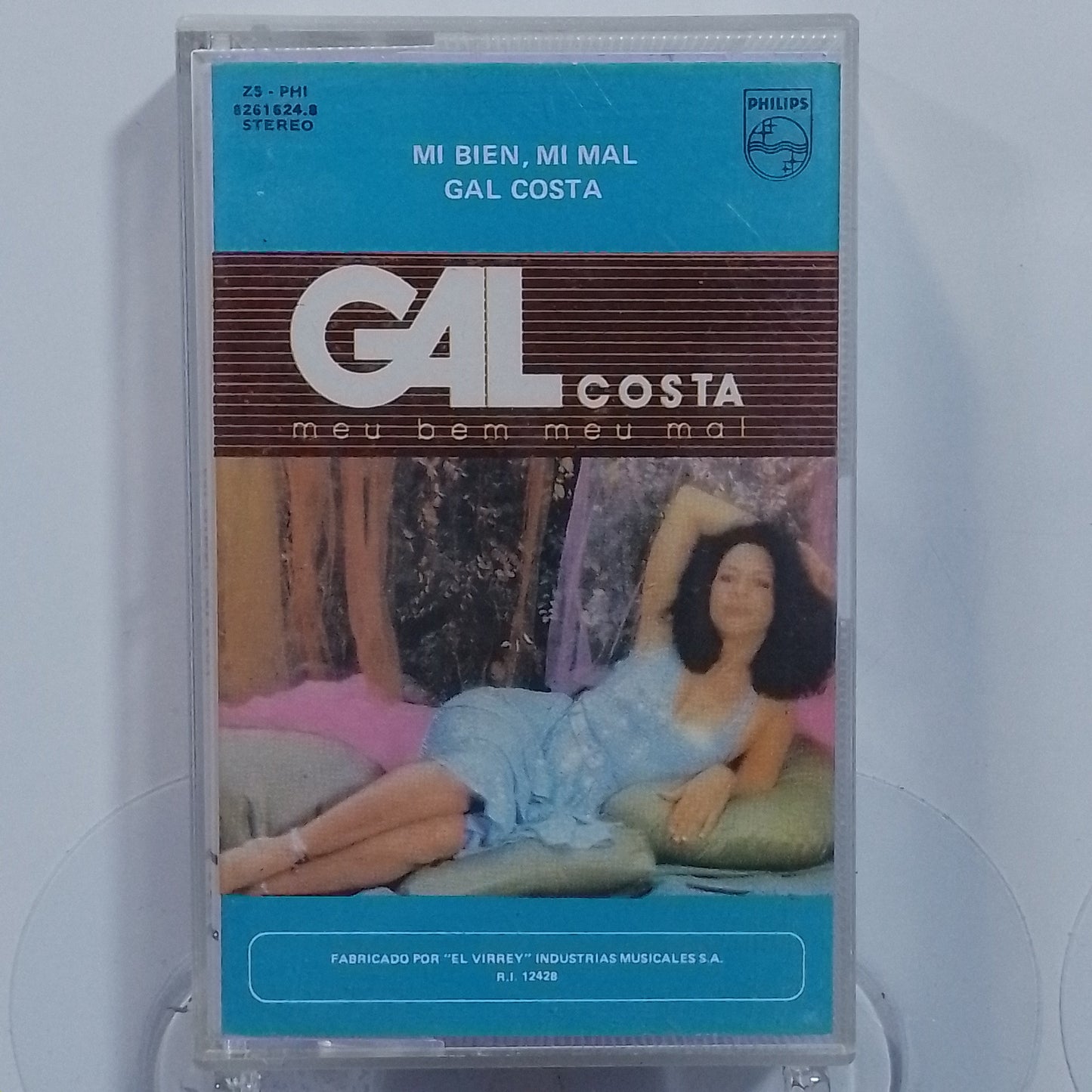 cassette Gal Costa Mi Bien Mi Mal made peru 1986 latin bossa nova