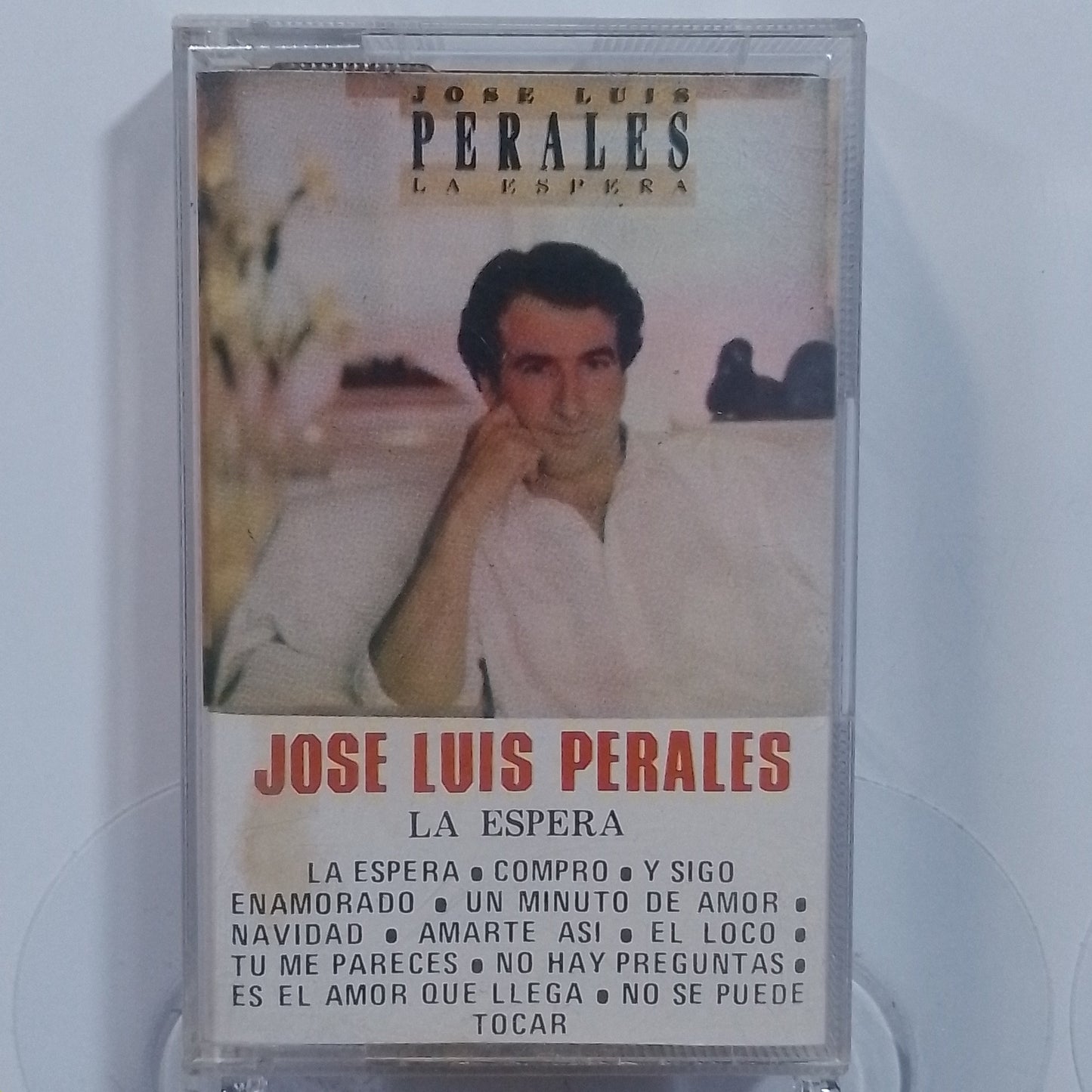 cassette Jose Luis Perales La Espera made peru 1988 latin pop