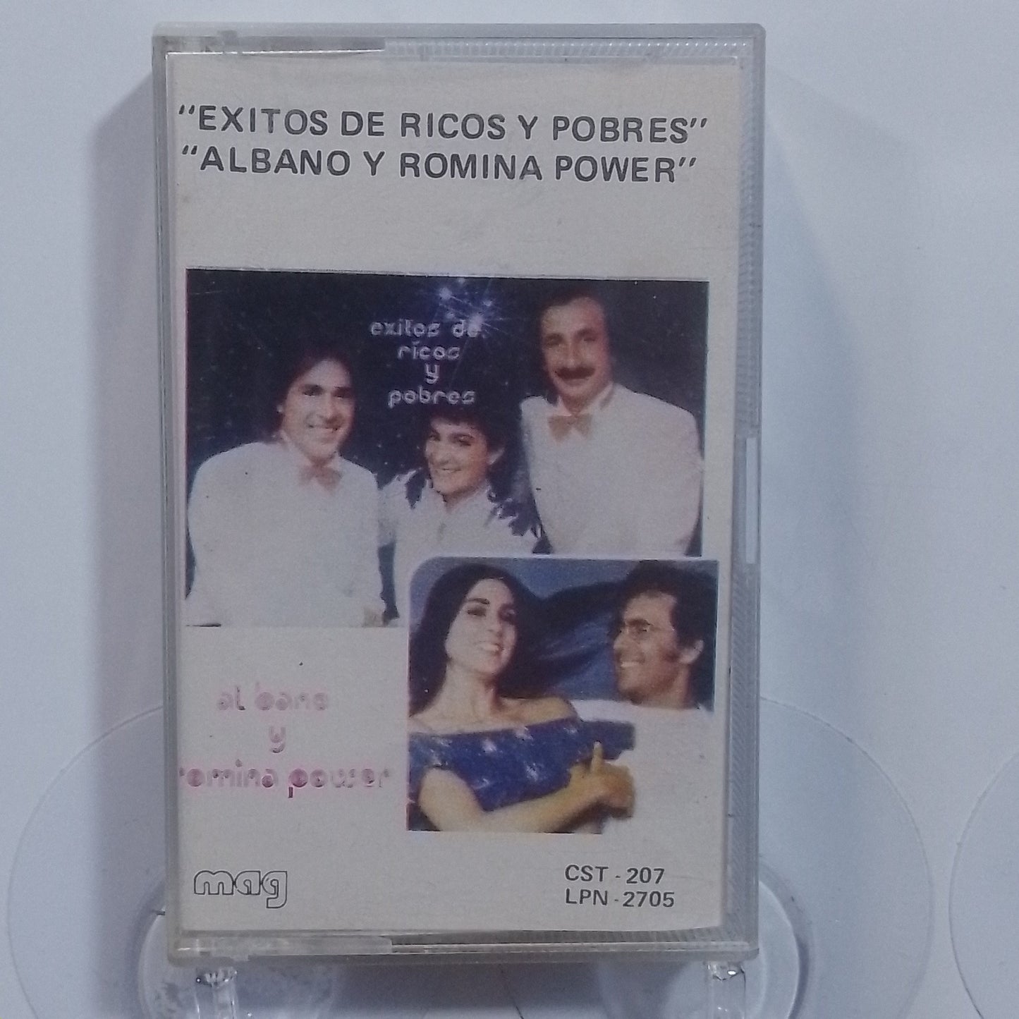 cassette Ricchi & Poveri albano y romina power Exitos De made peru 1982 latin pop