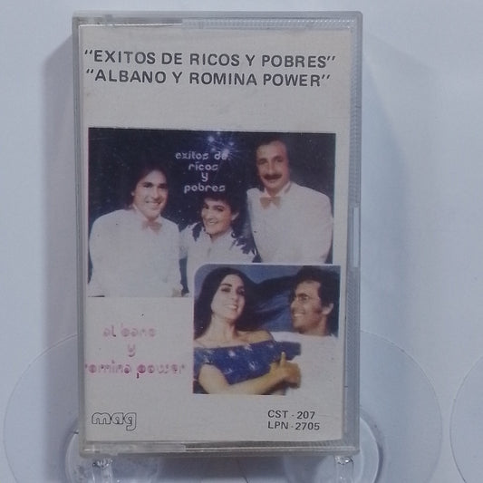 cassette Ricchi & Poveri albano y romina power Exitos De made peru 1982 latin pop