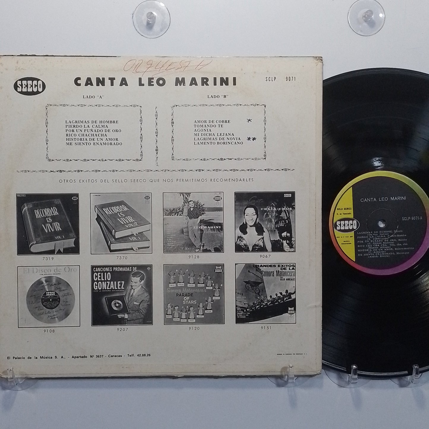 lp Leo Marini Canta Leo Marini made venezuela 1965 latin bolero