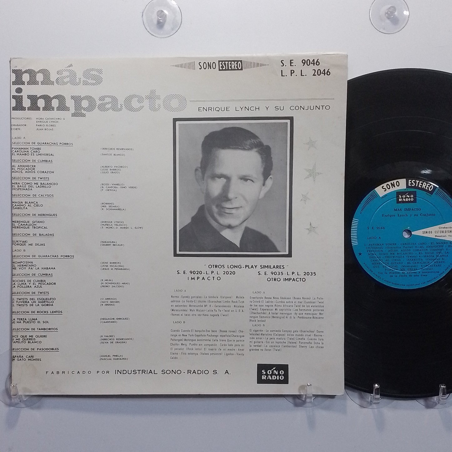 lp Enrique Lynch Y Su Conjunto Mas Impacto made peru 1963 latin cumbia