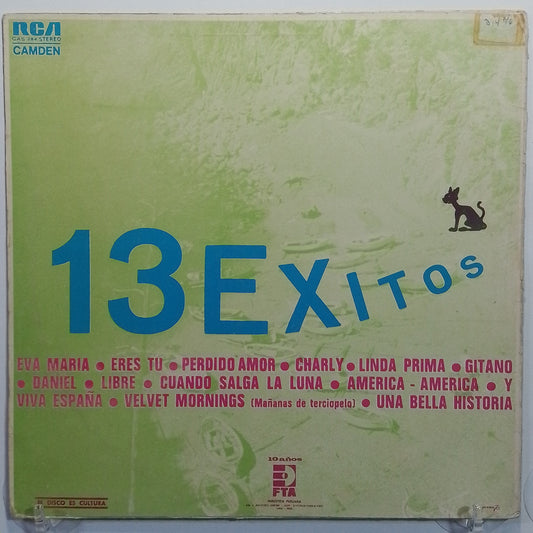 lp 13 Exitos eva maria libre eres tu varios made peru 1973 pop rock
