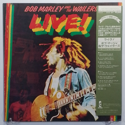 lp Bob Marley And The Wailers Live made japon 1982 Reggae