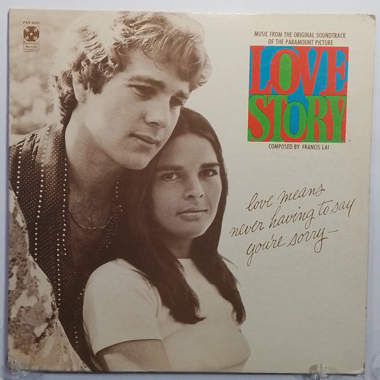 lp Love Story Music From The Original Soundtrack made usa 1970 soundtrack