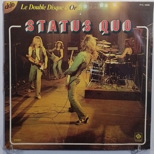 lp Status Quo Le Double Disque D'Or De Status Quo made francia 1977 gatefold rock