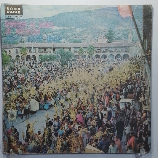 lp Daniel Matos Domingo de Ramos en Ayacucho made peru 1966 huayno folk