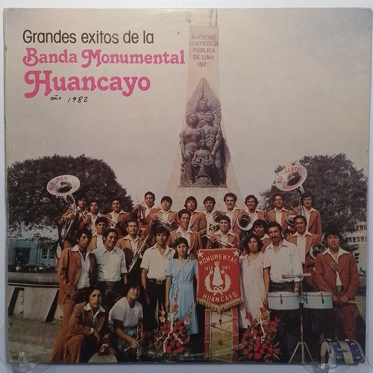 lp banda monumental huancayo grandes exitos de la made peru 1982 huayno folk